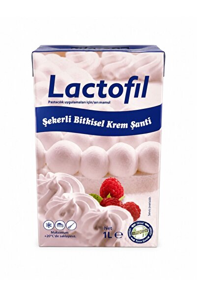 Lactofıl Şekerli Bitkisel Krem Şanti 1 L