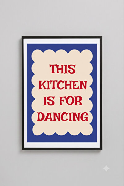 Sekiz8 Poster de pictură minimalistă cu ramă neagră - Imprimare digitală MOD-501