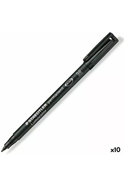 Staedtler Marker permanent Lumocolor 1mm Negru