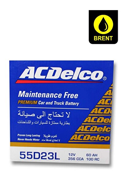 ACDELCO 60Ah Heavy Duty Long Life Car Vehicle Auto Battery 55D23L 12 V