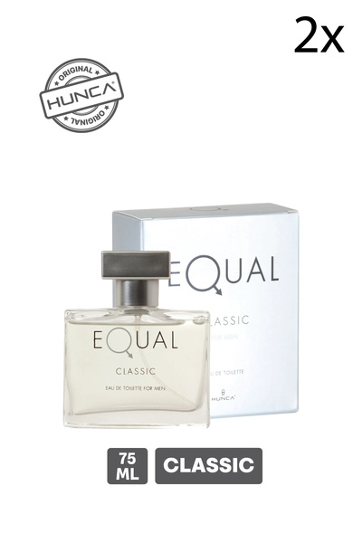 Equal Classic Erkek Parfüm Edt 75 ml 2 Adet