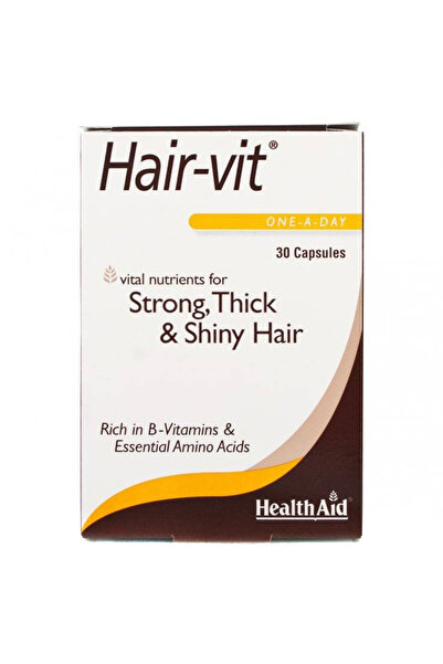 Health Aid Hair-Vit Κάψουλες 30 Μπλίστερ