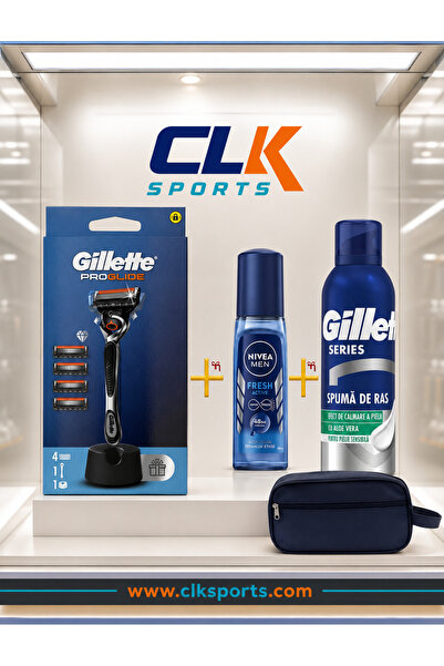 Gillette Fusion Proglide Flexball Makine + Yedek Bıçak , Men Deodorant , Köpü...