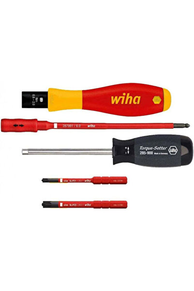 wiha Set Vario 5 Șurubelnițe pentru electricieni 1000V Cod: 38074