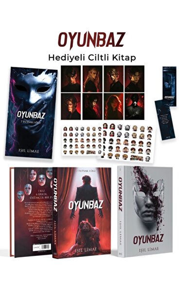 Pukka yayınları ONYX 7 TUTSAK 1 ÖLÜ SERİSİ OYUNBAZ 1 CİLTLİ-IŞIL LİMAE