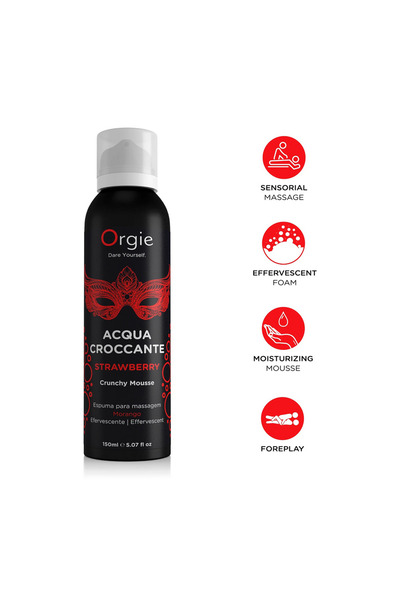 Orgie Ακουά Κροκάντε - Αφρός Μασάζ που Τρίζει - 5 fl oz / 150 ml