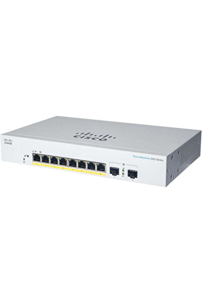 Cisco Systems Cisco CBS220-8P-E-2G-EU Διαχειριζόμενος Διακόπτης L2 PoE+ με 8 ...