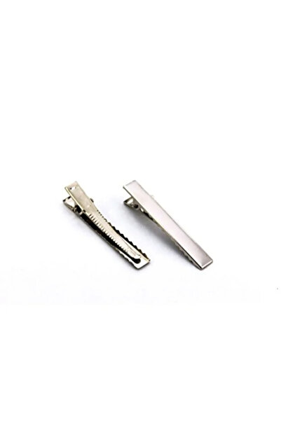 Tahtakaledeyim 50 Adet 5.5 Cm Metal Pens Toka, Toka Yapımı Malzemesi, Timsah Pens Toka