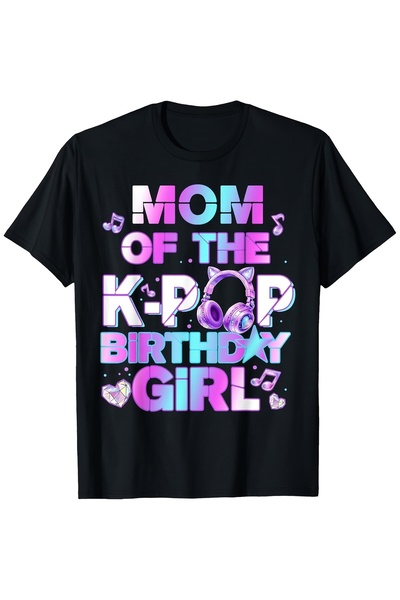 2mcup تي شيرت رجالي لمحبي الموسيقى بطبعة Mama of K-PoP، فائق النعومة ومسامي و...
