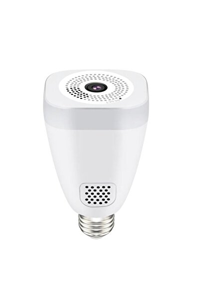 OnShop Camera de supraveghere tip bec, Onshop, Wifi, Full HD, 3MPX, 360°, det...