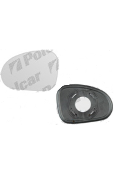 RapidAuto Geam oglinda Daewoo Matiz I (Klya/M100) 01.1998-12.2008 partea stan...