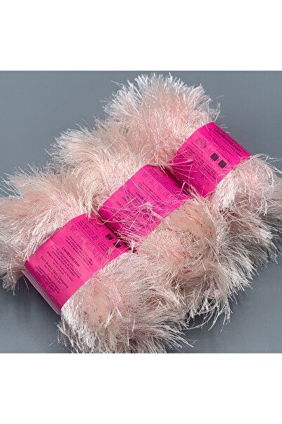 Oxford İplik 3 x 40 GRAM Lüks Sakallı İp Tozpembe