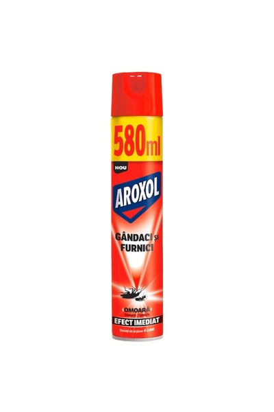 OEM Spray insecticid, impotriva gandacilor si furnicilor, 580 ml, Aroxol