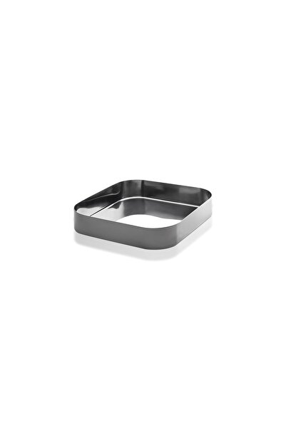 Pininfarina Bol patrat Mepra Stile, inox, 15x15x4cm, argintiu