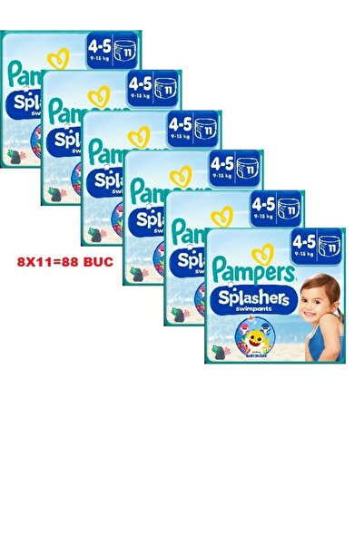 Pampers PACHET Scutece chilotel Apa - Bazin, Piscina, Plajă, Mare, Pampers Sp...