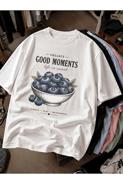 Vordevia Good Moments Printed Cotton Oversize T-Shirt