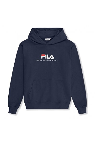 Fila Hanorac bărbați Valsera Regular Logo, cu glugă și buzunar cangur, stil u...