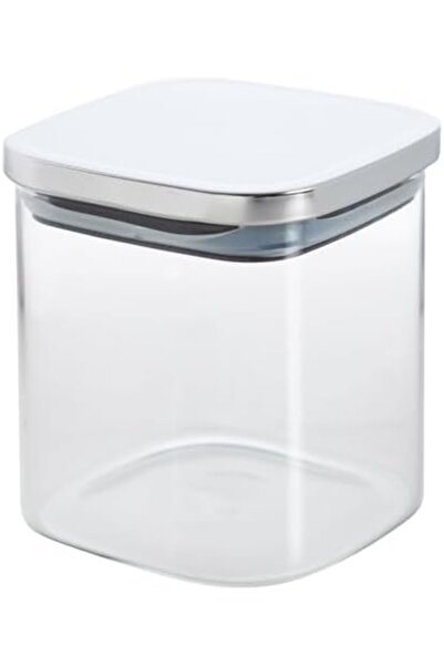 Yıldızan 450ml Borosilicate Glass Jar with Metal Lid, Dry Food Storage Contai...