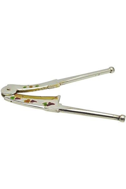 The Bros BRASS NUT CUTTER , SMALL , SILVER, 23.5 cm, SC0006, SUPARI CUTTER , ...