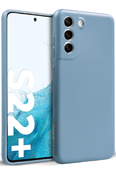 Crong Color Θήκη Premium Σιλικόνης Samsung Galaxy S22 Plus 5G - Blue