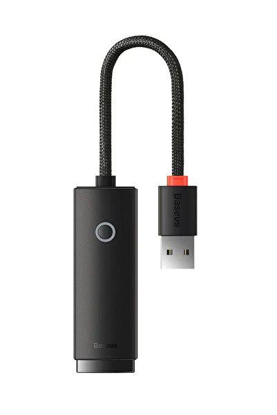 Baseus Adaptor rețea Lite USB 2.0 la RJ45 10/100Mbps cu LED WKQX000001