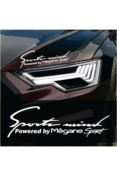 Amo-Stickers Sticker Megane Sports Mind 30cm Verde