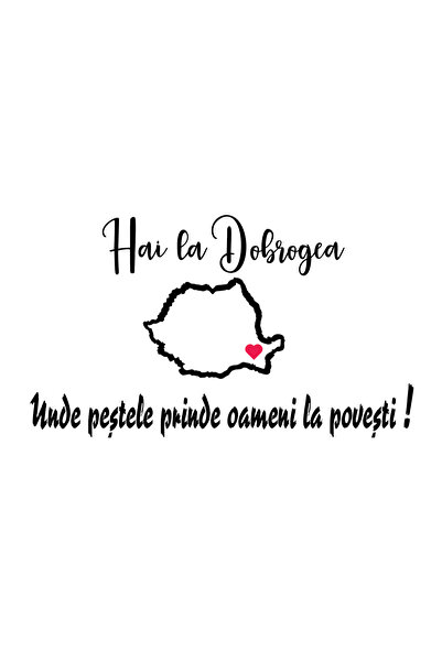 Amo-Stickers Car Sticker Hai in Dobrogea 2 Dark Gray