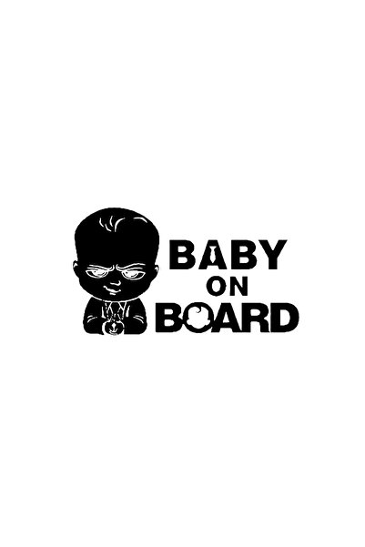 Amo-Stickers Бебе в колата 29 25см Червен