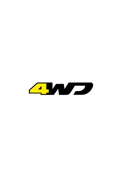 Amo-Stickers Sticker 4wd Duster Negru
