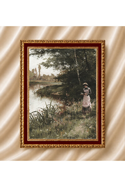 TekTablo Vintage Framed Painting, Classic Antique Framed Painting Models