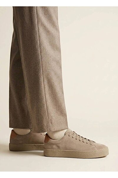 Vogel Nino Premium Süet Deri Sneaker - Bej