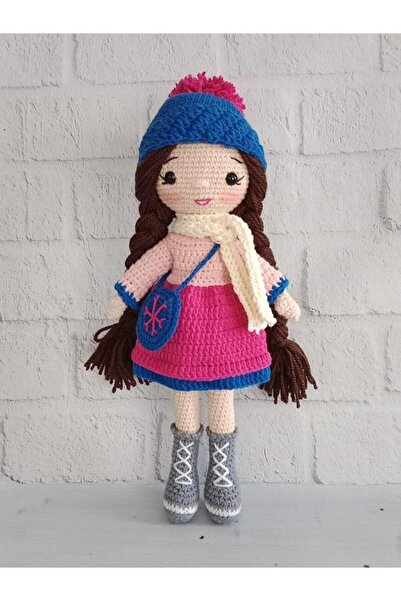 OYUNCAKPARK Winter Nilda Bebek Amigurumi Organik Oyuncak
