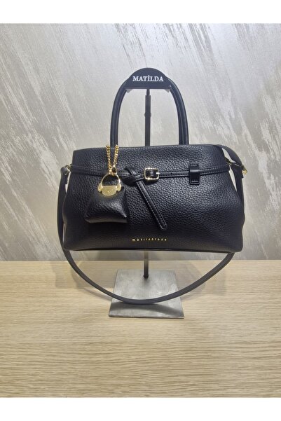 seyyah Stylish Women's Charm Detailed Double Strap Shoulder Bag with Divided ...