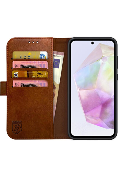 ROSSO PU Θήκη Πορτοφόλι - Samsung Galaxy A35 - Element - Brown
