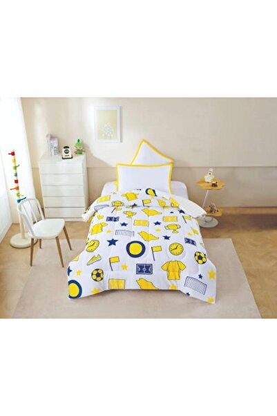 Alhabib bedding Children's Bedspread Summer Victory Single and Double White a...