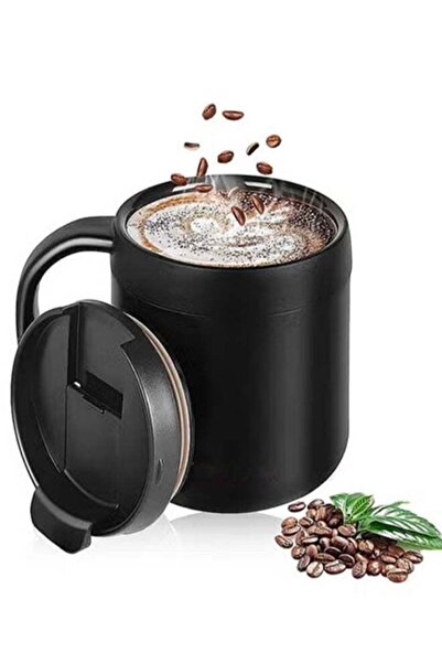 Arabest Travel Coffee Cup 350 Ml Insulated Coffee Mug With Lip Stainless Stee...