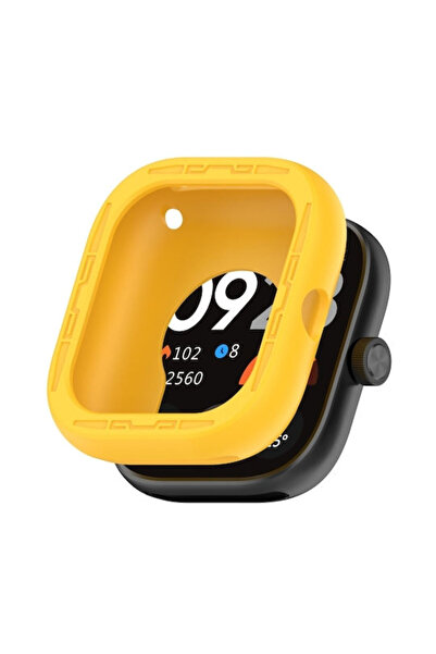 OEM Θήκη σιλικόνης σε κίτρινο χρώμα για Redmi Watch 4