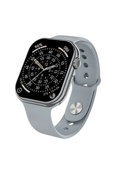 Green Lion Ultimate 41 Smart Watch, 1.75 inches IPS Display, Silver