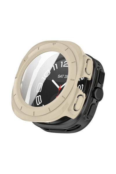 OEM Πλαστική θήκη σε μπεζ χρώμα για Samsung Galaxy Watch Ultra 47mm