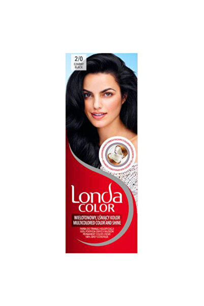 Londa Μόνιμη Βαφή Μαλλιών - Πολύχρωμη Χρώματα και Λάμψη, απόχρωση αρ. 2/0 Μαύ...