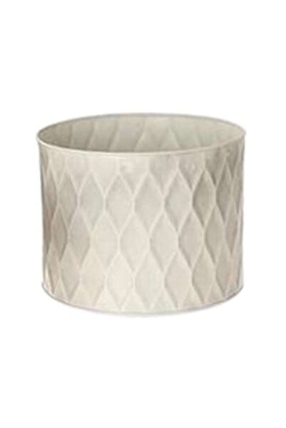 Plastona Γλάστρα 012.862345077 Δ27x21εκ. Λευκό