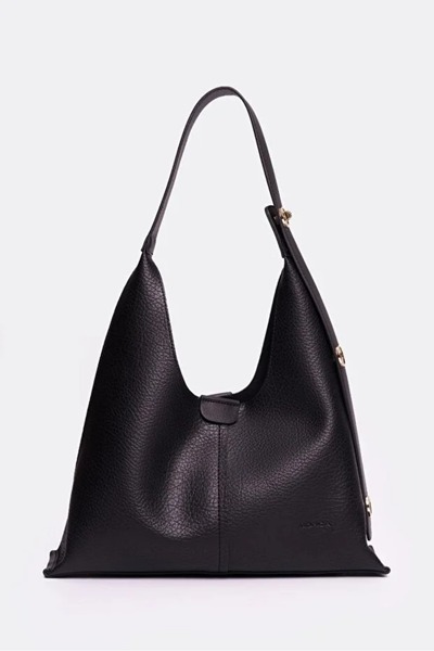 MORCA Women's Shoulder Bag – Stylish Daily Handbag with Magnet Closure in Black