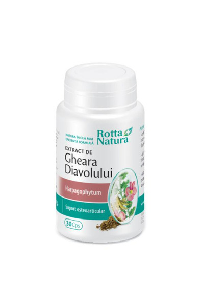 Rotta Natura Gheara-Diavolului Extract Rotta Natura, 30 capsule