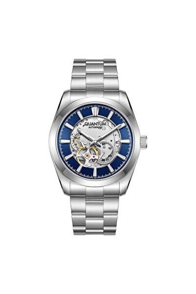 Quantum QMG1132B.390 Otomatik Çelik Gri Safir 10 ATM 41 mm Erkek Kol Saati
