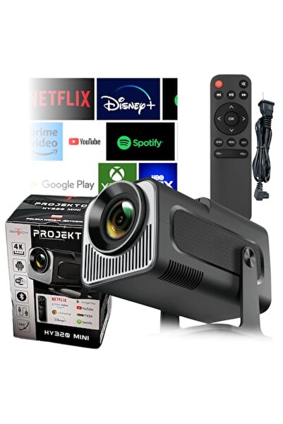 Magcubic Proiector LED HY320 Mini 4K Full HD, Wi-Fi 6, 180 °   Rotativ, 30-15...