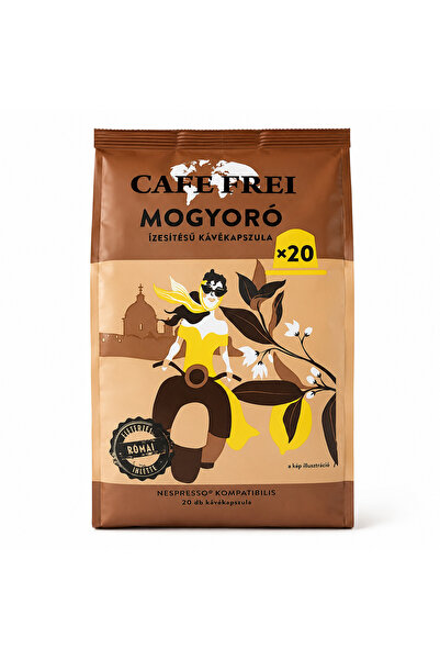 Cafe Frei Cafea capsule cu aroma de alune compatibile Nespresso® – 20 capsule