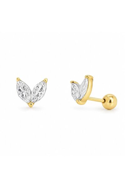 Bijuteria SORELLY 14k Gold-Plated Dainty Hoop Earrings