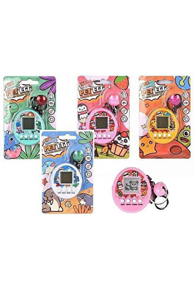 adar Joc electronic Pet Egg Tamagotchi Mix, cu ecran LCD, cu breloc, pentru c...