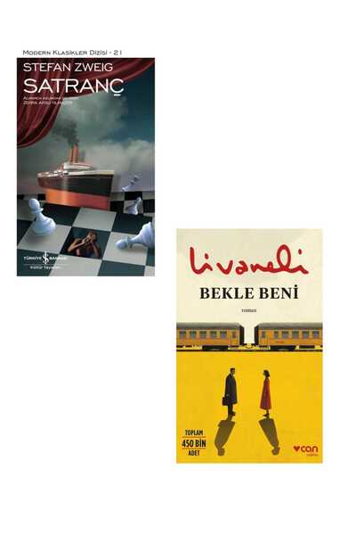 TÜRKİYE İŞ BANKASI KÜLTÜR YAYINLARI 2 Kitap. Satranç + Bekle Beni
