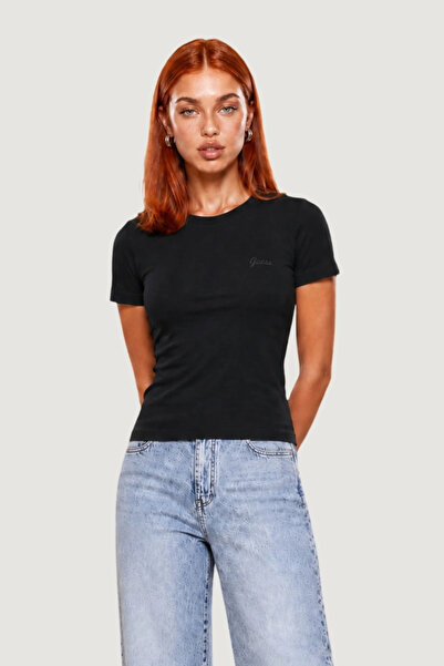 Guess Chara Women's Active Slim Fit T-Shirt